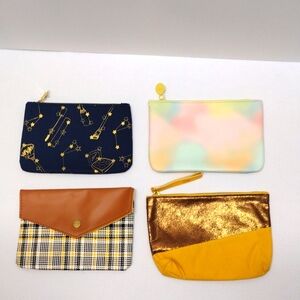 IPSY Cosmetic Makeup Bags Bundle of 4 #7